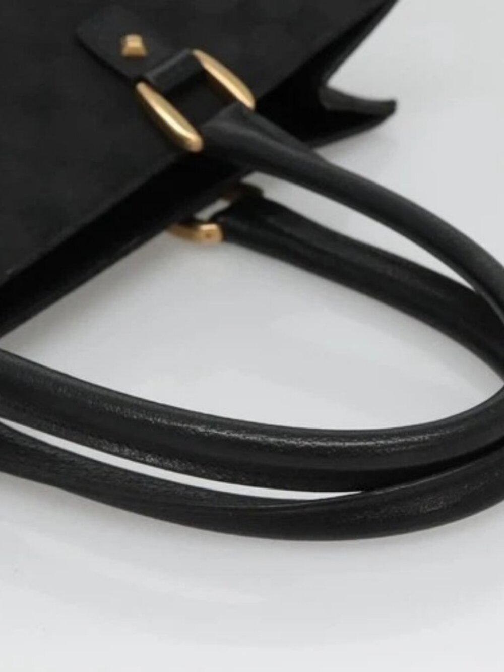 GUCCI GG Canvas Tote Bag Black 120898 Auth nb109 - Picture 7 of 16